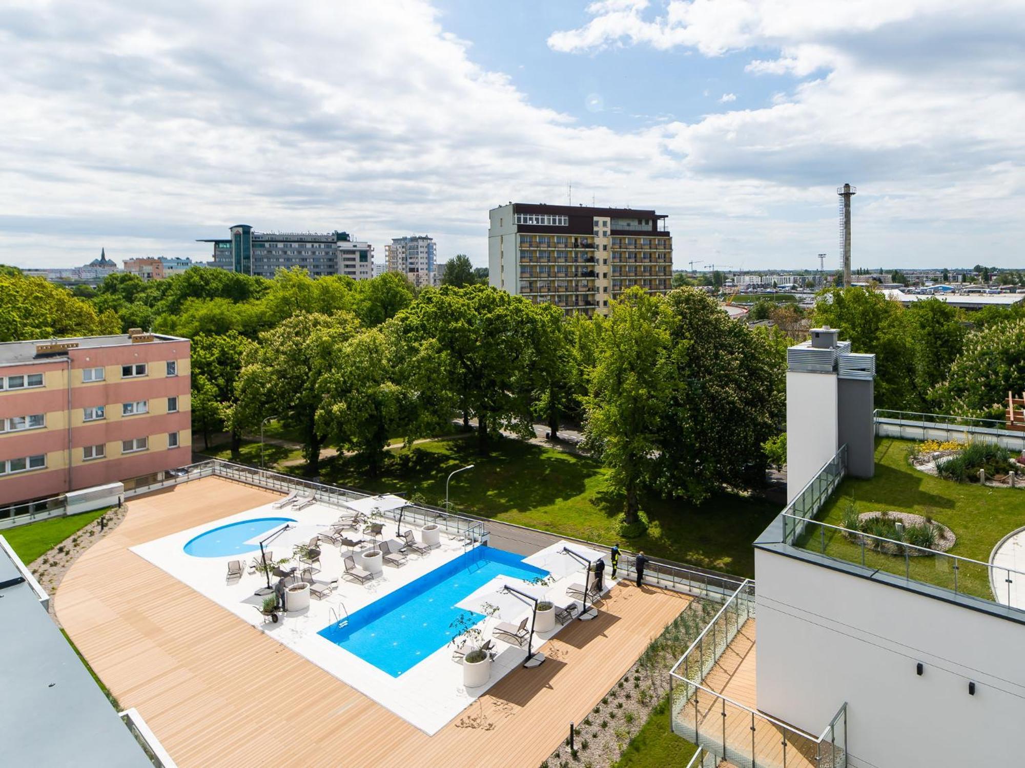 Faro Apartamenty Nadmorskie Tarasy Spa Przy Latarni I Molo Baseny, Sauny, Fitness I Parking W Cenie Kołobrzeg Exterior foto